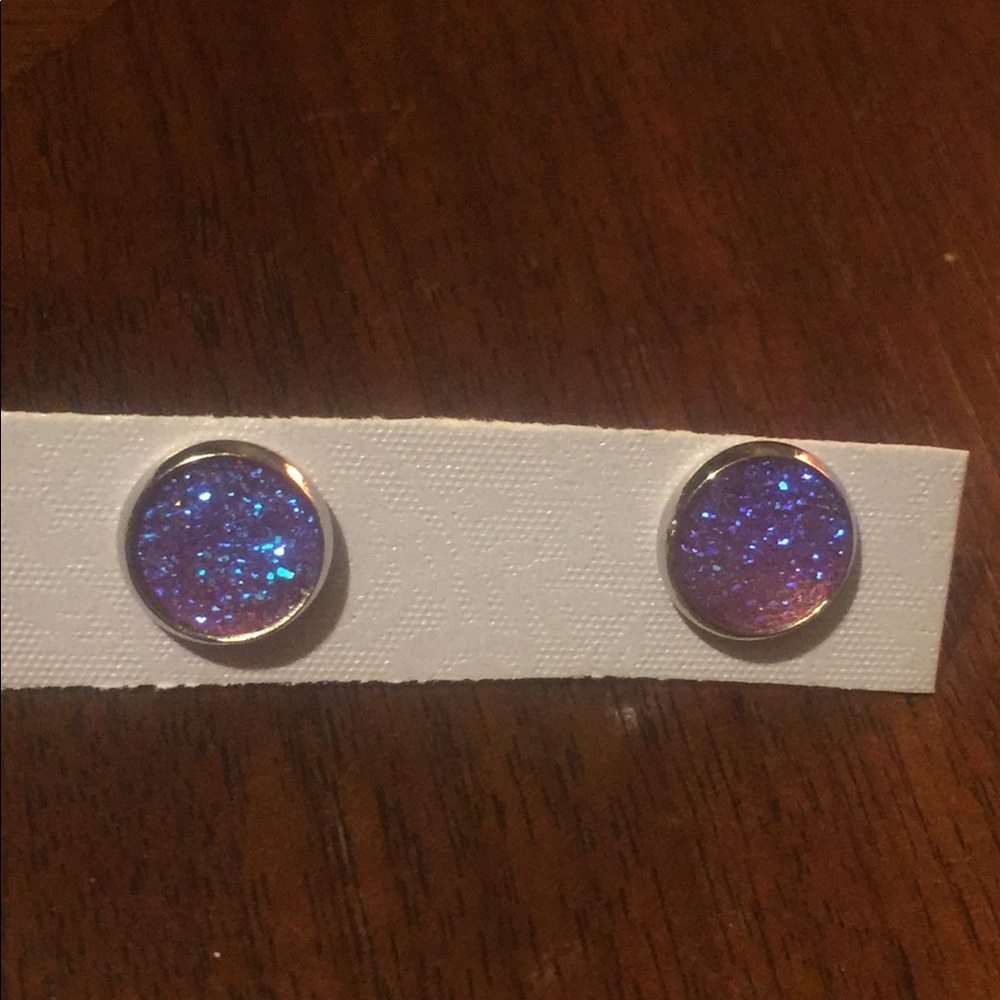 Druzy earrings